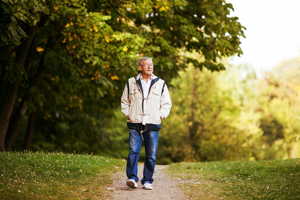 Seniors Should Walk For 15 Minutes Daily