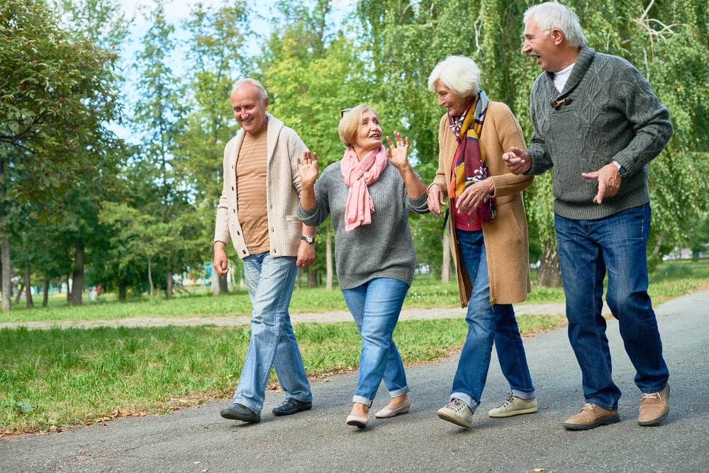 Seniors Should Walk For 15 Minutes Daily