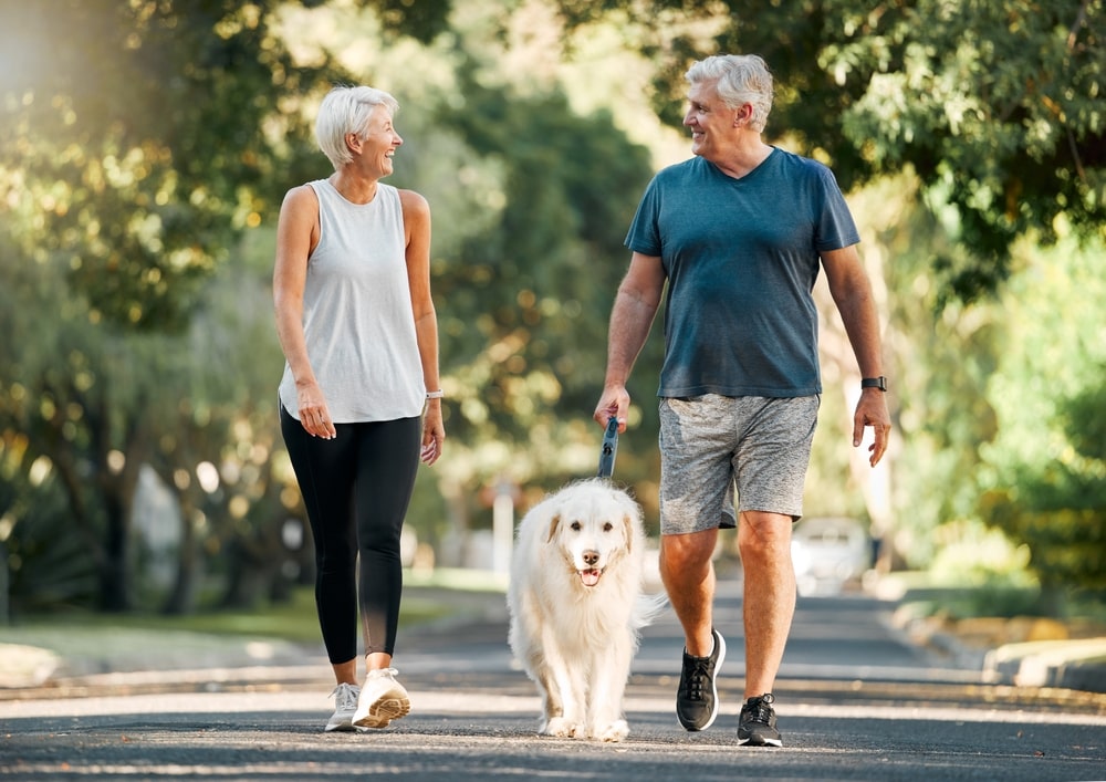 walking family