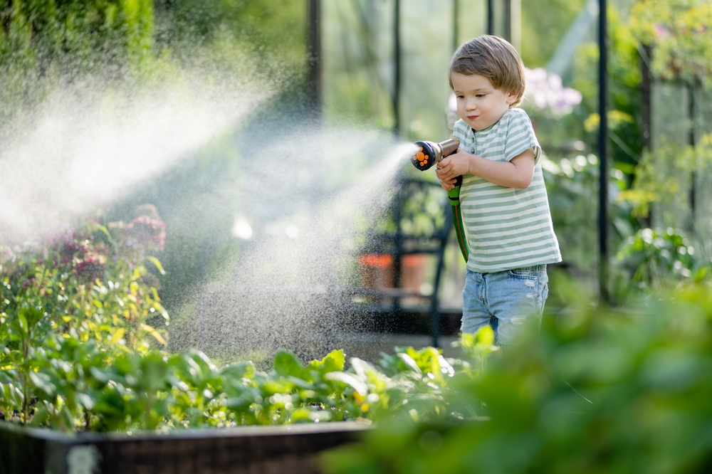 gardening with grandkids