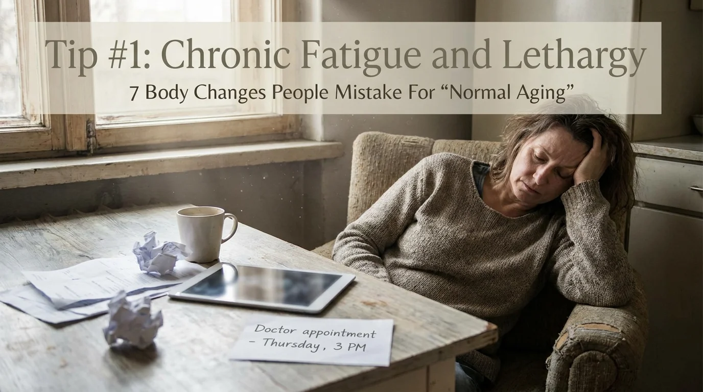 Editorial photograph illustrating: Tip #1: Chronic Fatigue and Lethargy