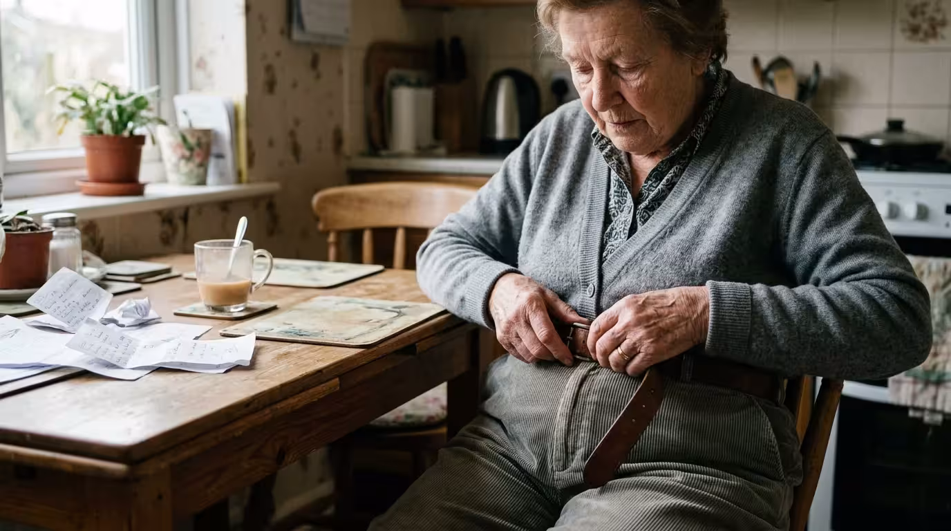 Editorial photograph illustrating: Tip #2: You Experience Sudden, Unintentional Weight Loss