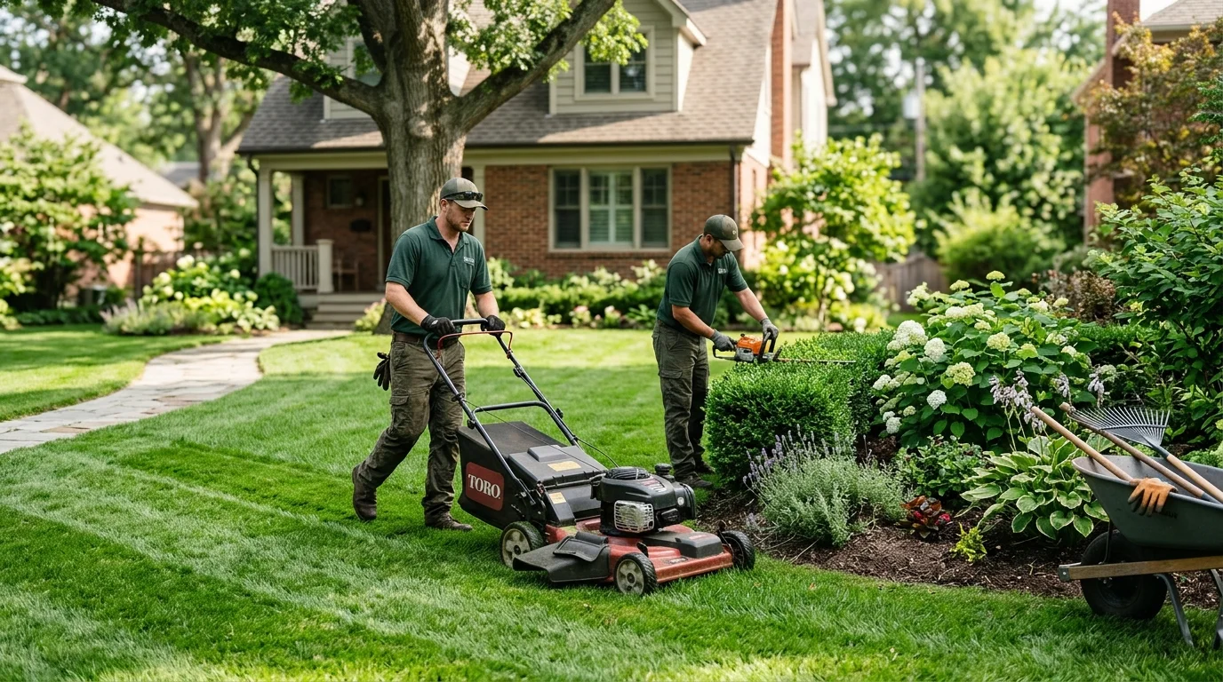 Tip #17: Professional Lawn and Maintenance Services